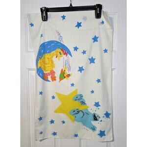 Vintage Sesame Street Outer Space pillowcase Big Bird Radar Cookie Monster‎